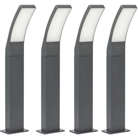 Lot de 4 Bornes LED 12W Thali 1260Lm Eq 80W 60cm IP444