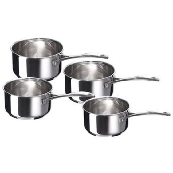 Lot de 4 casseroles Chef 16 à 20 cm