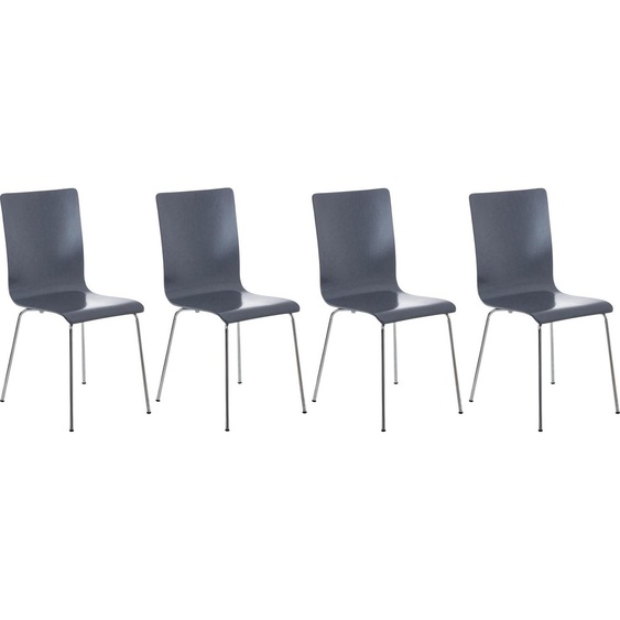 lot de 4 chaises visiteurs Pepe
