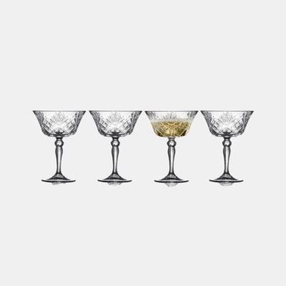 Lot de 4 coupes à champagne