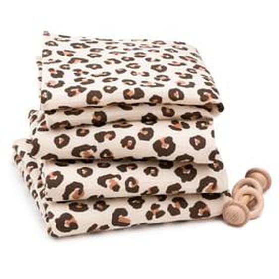 Lot de 4 langes gaze de coton, Azhar