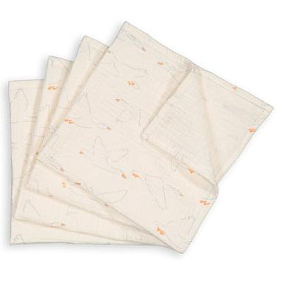 Lot de 4 langes gaze de coton,Wildoy