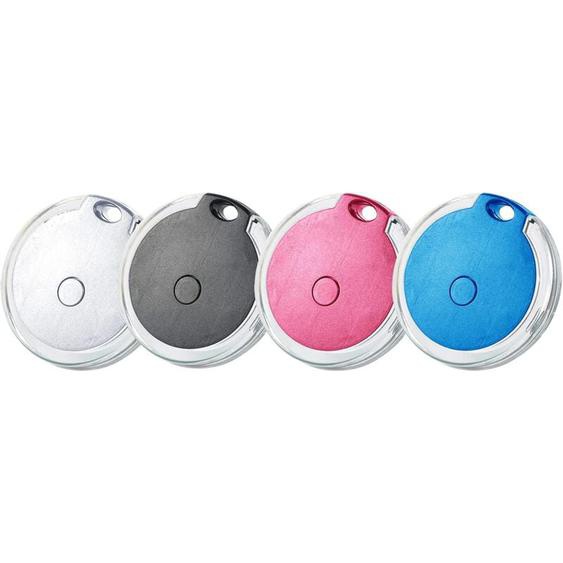 Ersandy - Lot de 4 mini localisateurs gps étanches et portables Bluetooth pour bagages/enfants/animaux/chat/chien