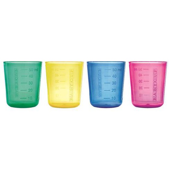 Lot De 4 Premières Tasses Dapprentissage Multicolore