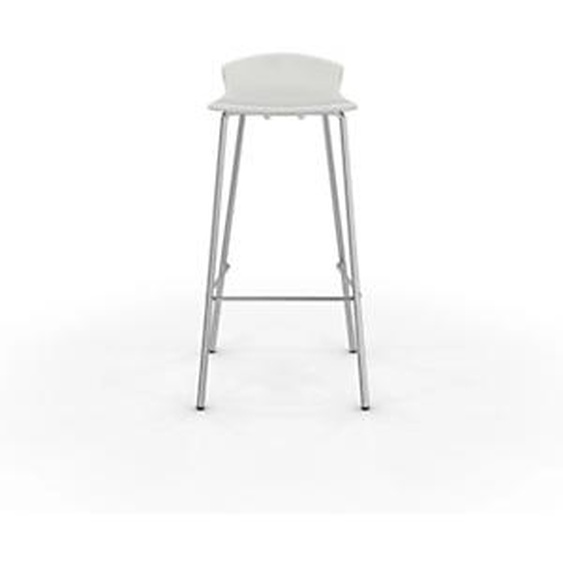 Lot de 4 - Tabouret haut de restauration Fingal -Assise polypropylène Blanc