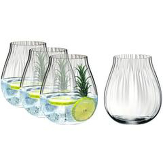 Lot de 4 verres gobelets - 0 optic