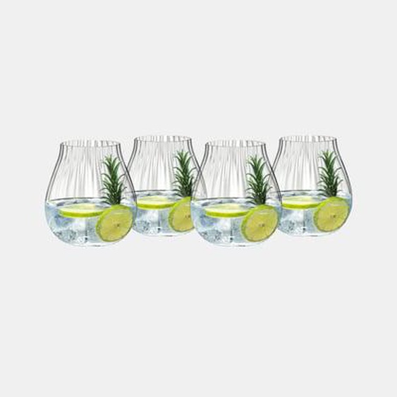 Lot de 4 verres gobelets 0optic