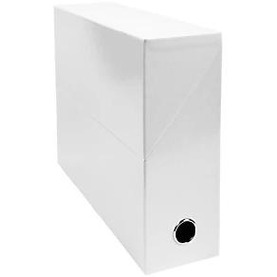 Lot de 5 - EXACOMPTA Boite transfert dos 90mm Iderama - Blanc