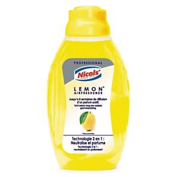 Lot de 5 - Nicols Dédorisant flacon mèche - Parfum citron - 375 ml