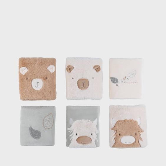 Lot De 6 Protèges Barreaux Pour Lit Et Parc Bébé Ecru