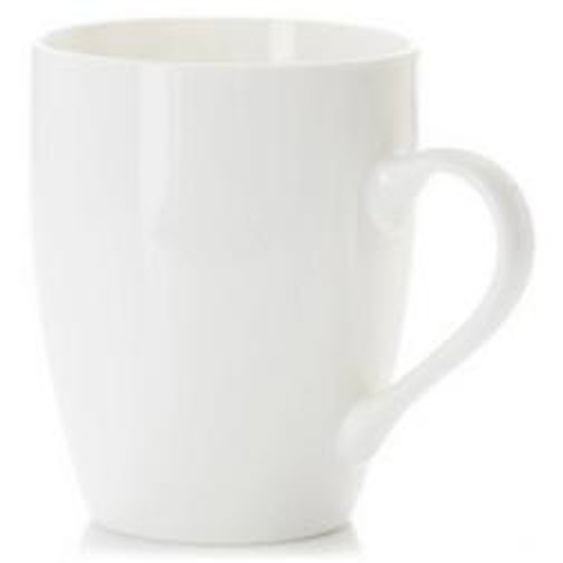 Lot de 6 - RITZENHOFF & BREKER Mug GUSTO, 600 ml, blanc