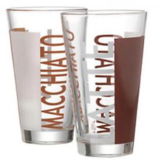 Lot de 6 - RITZENHOFF & BREKER Verre à latte macchiato COFFEEPARTY