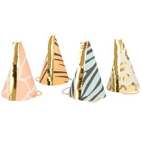 Lot de 8 chapeaux de fête Safari