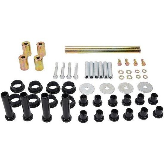 Lot de 8 éléments de fixation pour bras triangulaires et jeu daxes - Acier résistant à la chaleur - 60 pièces