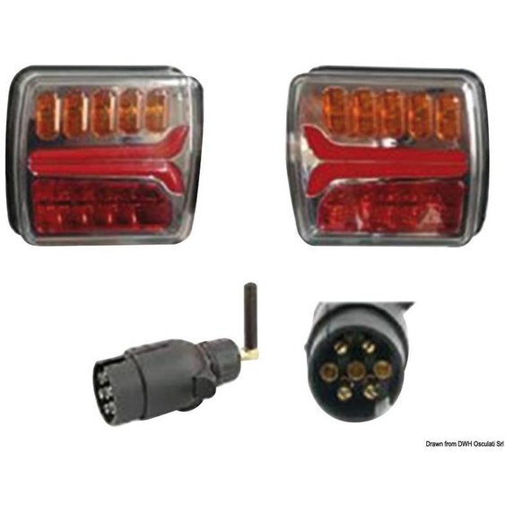 Lot de lampes LED sans fil indépendantes - Osculati 02.023.24
