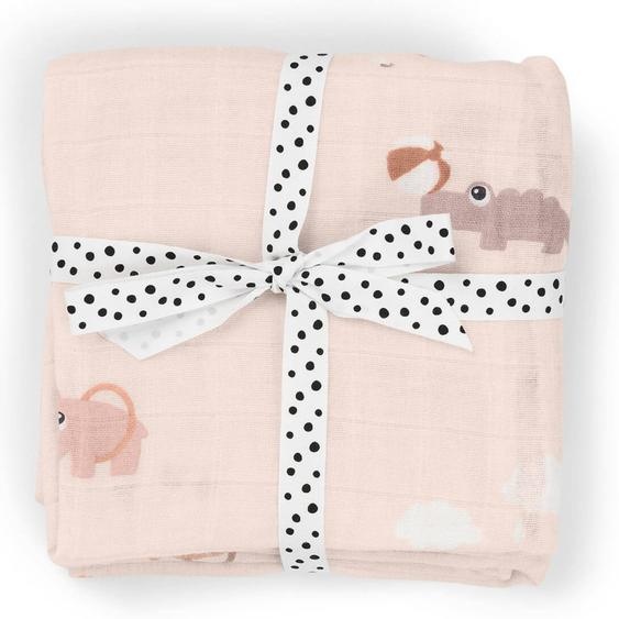 Lot De Langes Bébé En Coton Bio – Doux, Absorbants Et Pratiques Pour Le Quotidien Rose