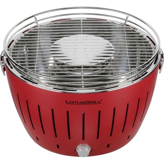 LotusGrill G340 G-RO-34P - Barbecue BBQ - Charbon - Fire Red