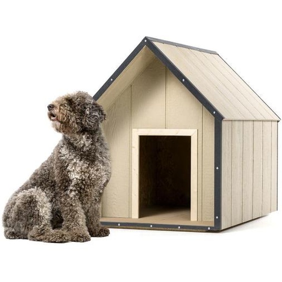 LP SmartSide Niche pour chiens - 80 x 118 x H94 cm, taille L - TIMBELA M972-1