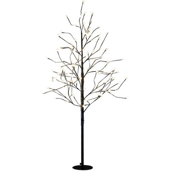 Luca Lighting Arbre de lumière avec éclairage LED blanc classique - H150 x Ø80 cm - Métal - Noir