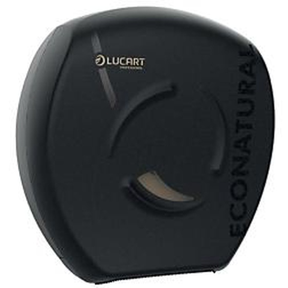 LUCART Distributeur papier toilette Lucart EcoNatural noir pour bobines