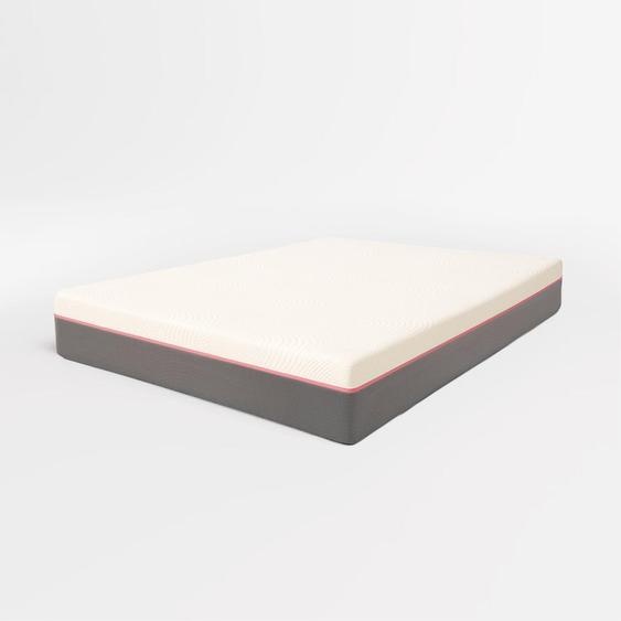 Lully | Matelas 140x190 en Mousse à Mémoire de Forme et Ressorts Ensachés | Hauteur 30 cm | Technologie Breeze et Dispositif Médical Classe 1 | Déhoussable, Antiallergique et Respirant | Fabriqué en Italie