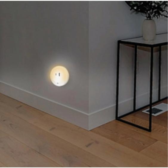 Lumière dorientation à LED avec capteur, blanc