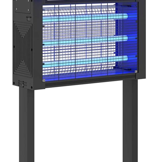 Lumière moustique extérieure, puissance 25W, design élégant, noir, LILA