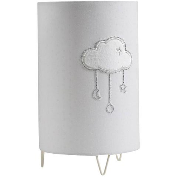 Luminaire Avec Détail Nuage En Coton Gris