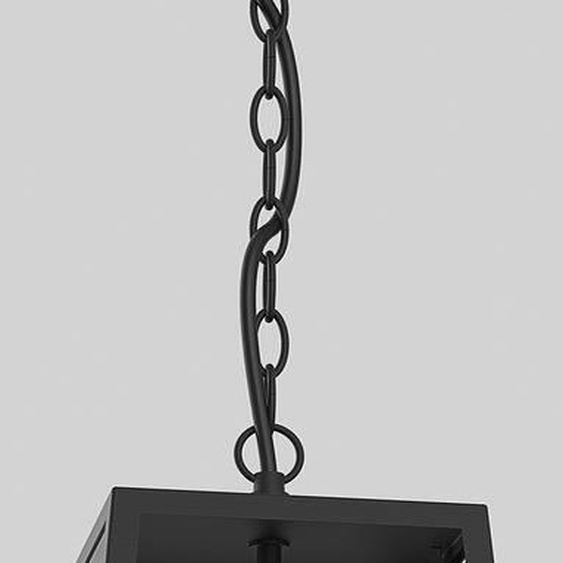 Luminaire dextérieur suspendu Calvi en style vintage, Variante : 226 x 2235 mm, noir