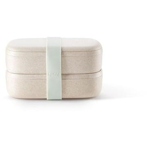 Lunch Box TO GO ORGANIC rectangulaire double 1l