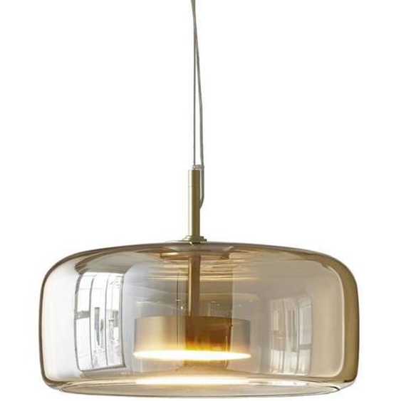 Lustre ARTURESTHOME, E27 Éclairage de Plafond en verre, Or , Retro Lampe de Plafond pour Salon Cuisine Chambre