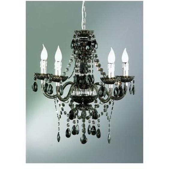 Lustre baroque 5 Lampes