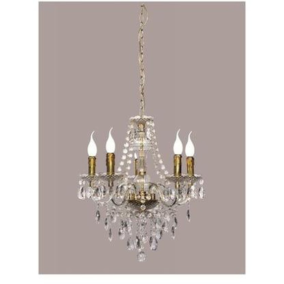 Lustre baroque 5 Lampes