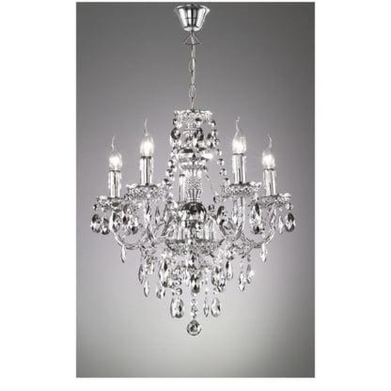 Lustre baroque 5 Lampes