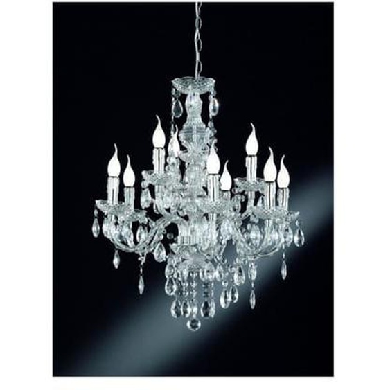 Lustre baroque 9 Lampes