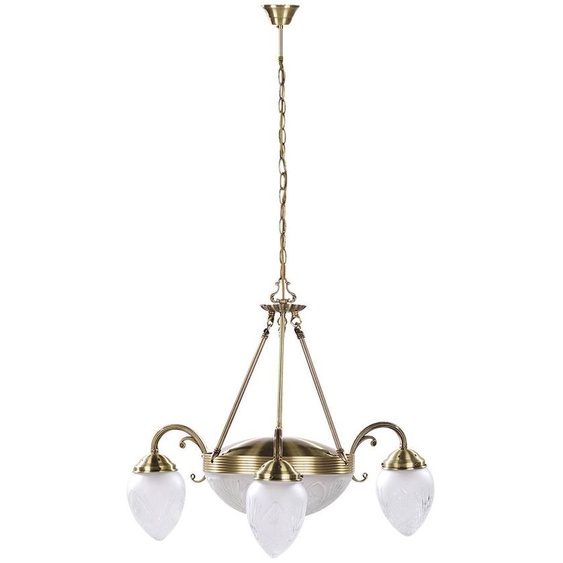 Lustre de salon E14 3x40 + E27 2x60W couleur marron 8633 Annabella Rabalux