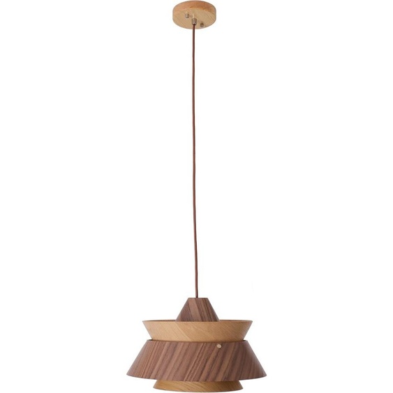 Lustre KIOTO bois clair-bois foncé 1xE27x60W métal dim. : 175x34x34 cm IP20 Maxlight