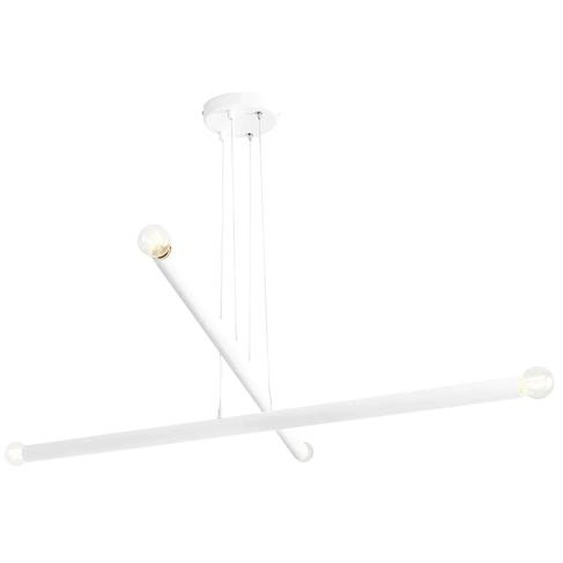 Lustre TUBO 6BR laiton 105 cm