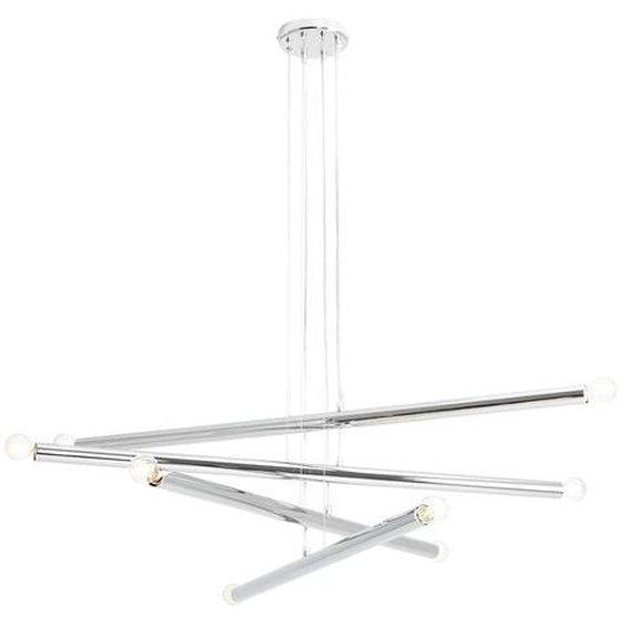 Lustre TUBO doré 105 cm