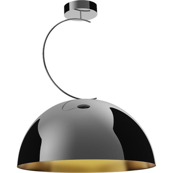 Lustre TWENTY noir chromé et doré, 1xE27x40W, métal, dimensions : 50x40x40 cm, IP20, Maxlight