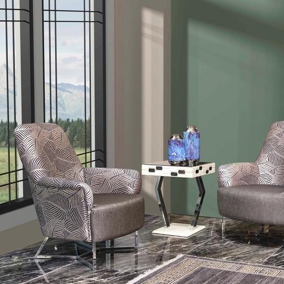 Luxe Salon Meubles modernes Set 2x fauteuils dans salon Relax Lounge