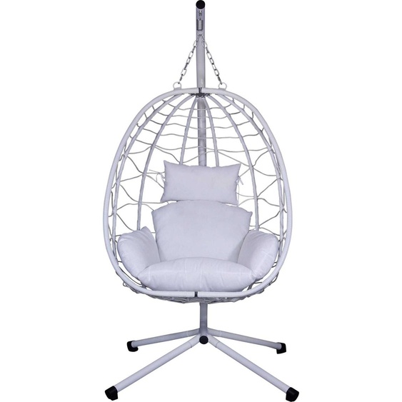 Lykke fauteuil suspendu, blanc
