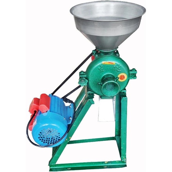 LZHZXY Broyeur de maïs commercial pour céréales et mars, fraiseuse de blé, broyeur de farine, pulvérisateur de médicaments, machine de concassage et de raffinage