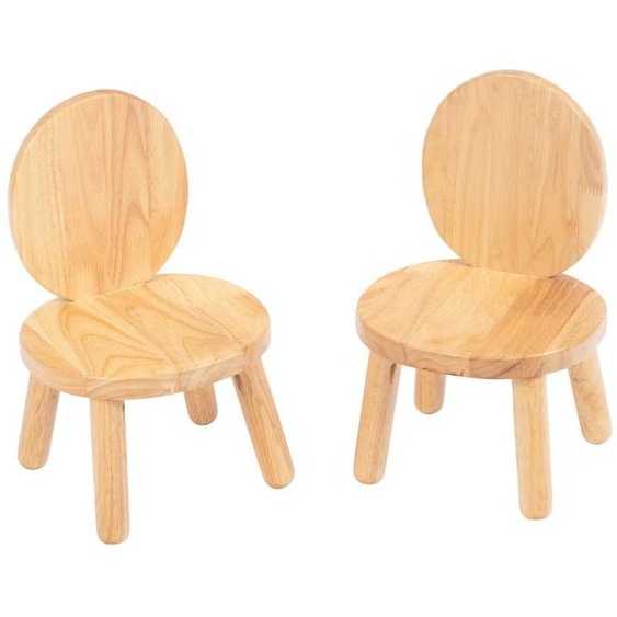 Ma Première Chaise Ovaline Bois Naturel 1-4 Ans Bois Naturel