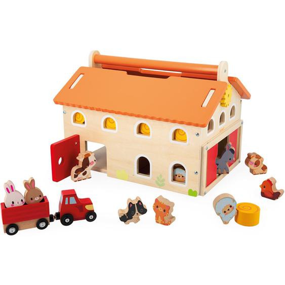 Ma Première Ferme En Bois Multicolore