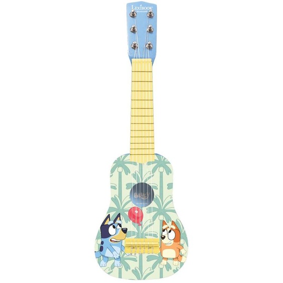 Ma Première Guitare Bluey En Bois - 53 Cm Bleu