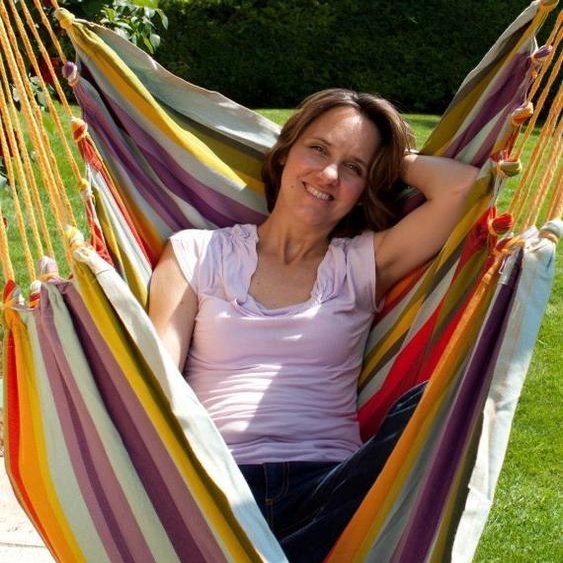 MacaMex Cayo grande Costa Rica - Chaise suspendue Amérique du Sud coton multicolore Chaise suspendue