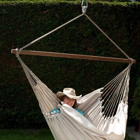 MacaMex fauteuil suspendu Cayo Gigante Natur Chaise suspendue