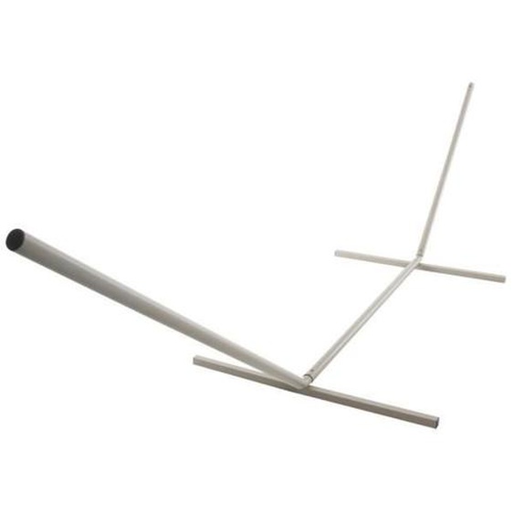MacaMex Jamaica Gigante - Support de hamac extra long acier gris pour hamacs à barre KingSize gris - argent      max 160 kg  revêt