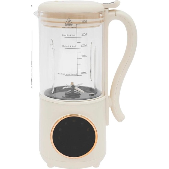 Machine à Boisson au soja, 600W, chauffage, système délimination automatique des résidus, couleur blanche, 200V, normes européennes